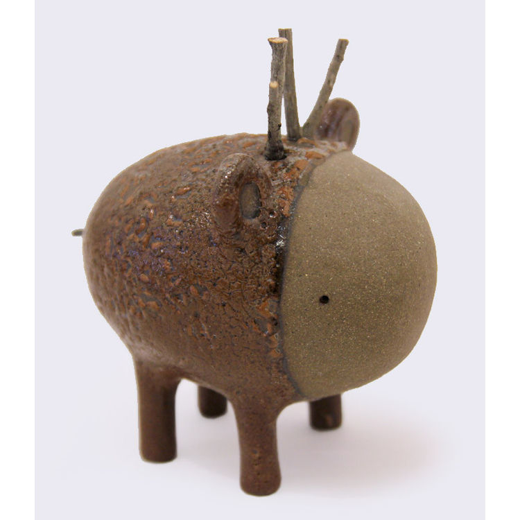 Ceramic Sculpture - #B5 by Godeleine de Rosamel