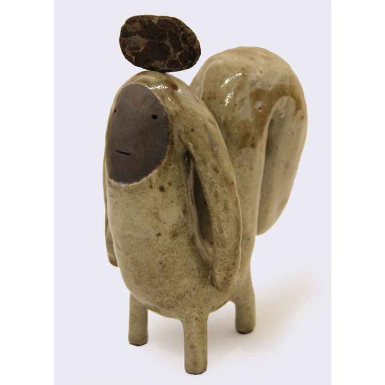 Ceramic Sculpture - #B14 by Godeleine de Rosamel