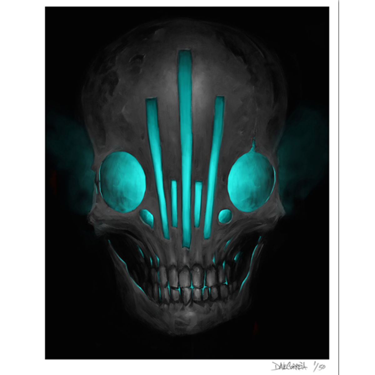 "ZERO DARKNESS" PRINT