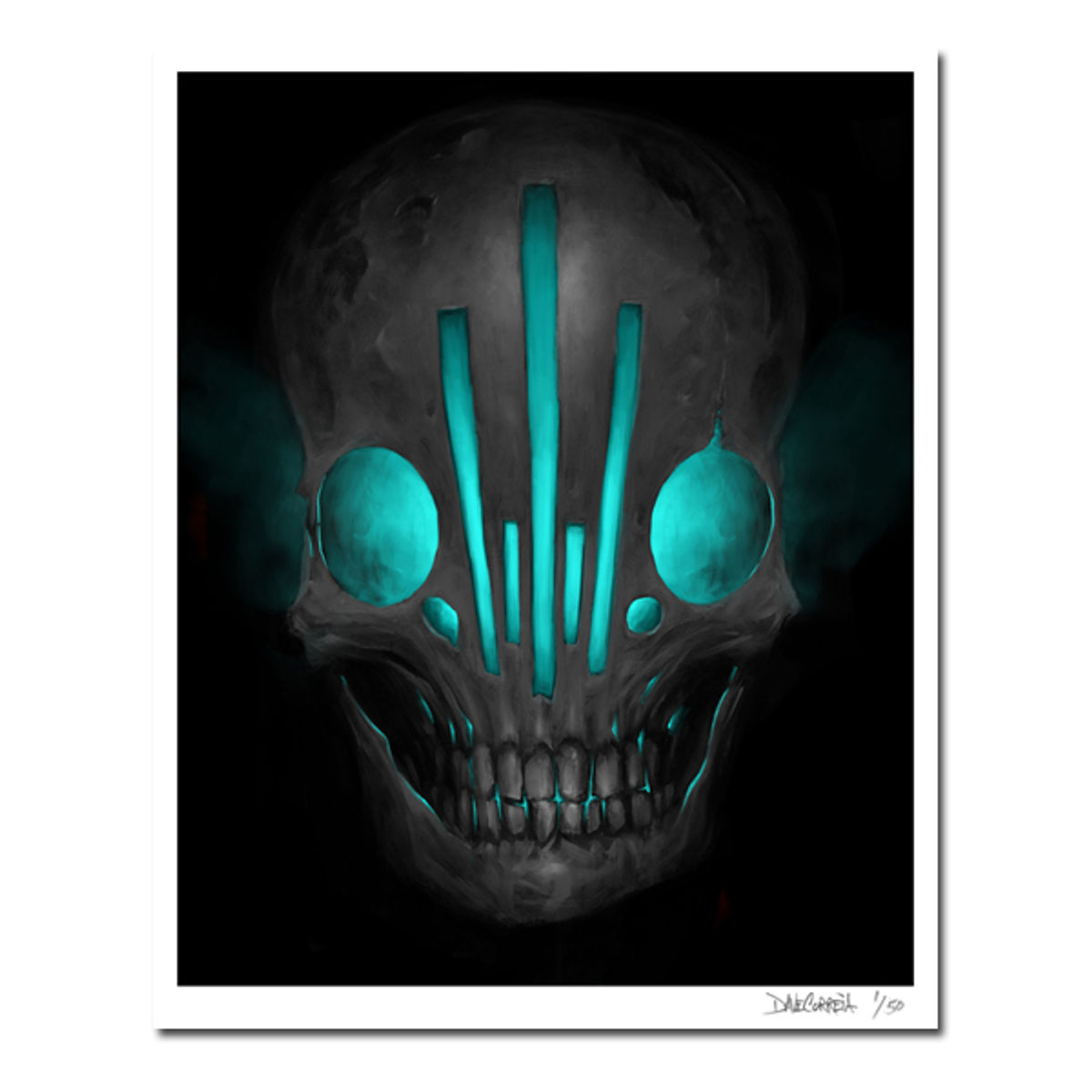 "ZERO DARKNESS" PRINT