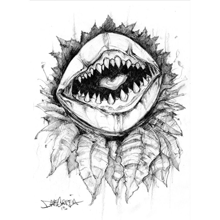 "AUDRY TWO" ORIGINAL DRAWING by Dave Correia