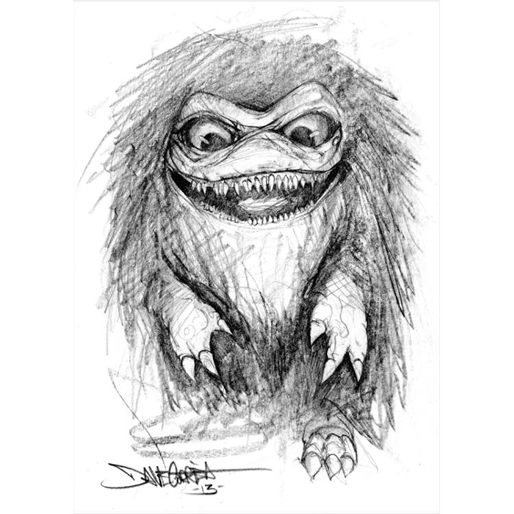 "CRITTER" ORIGINAL DRAWING by Dave Correia