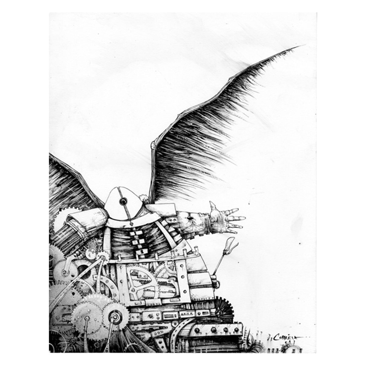 "KEY MASTER" ORIGINAL DRAWING