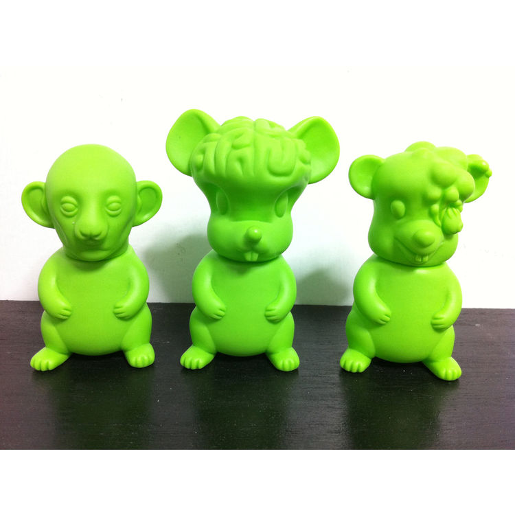 "Splurrt Green" Blank Labmice Set by Splurrt
