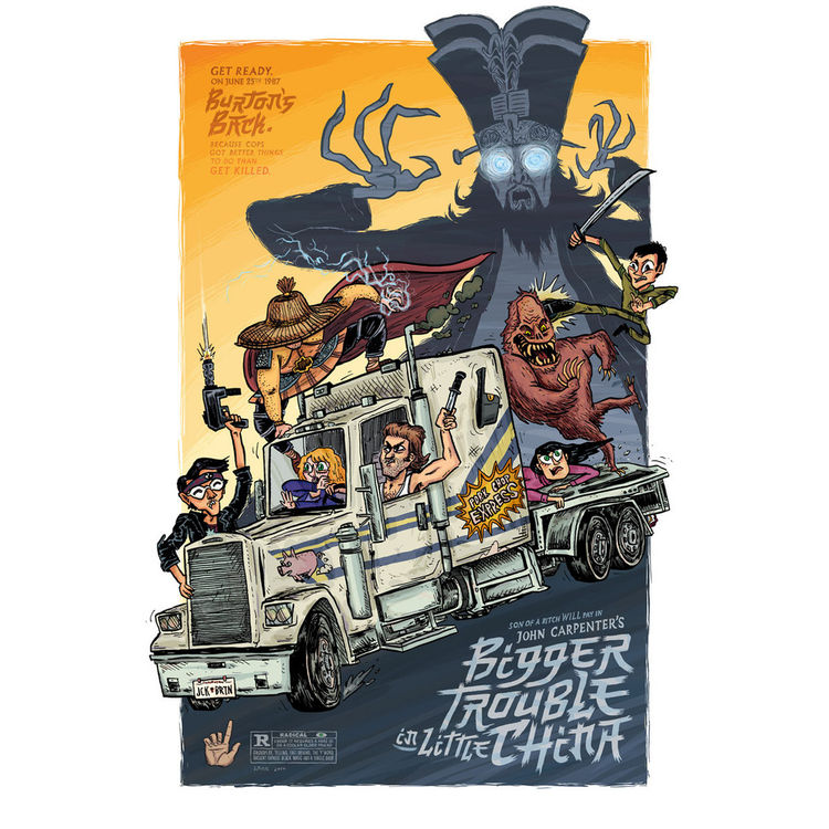 Bigger Trouble in Little China by Sam Spina