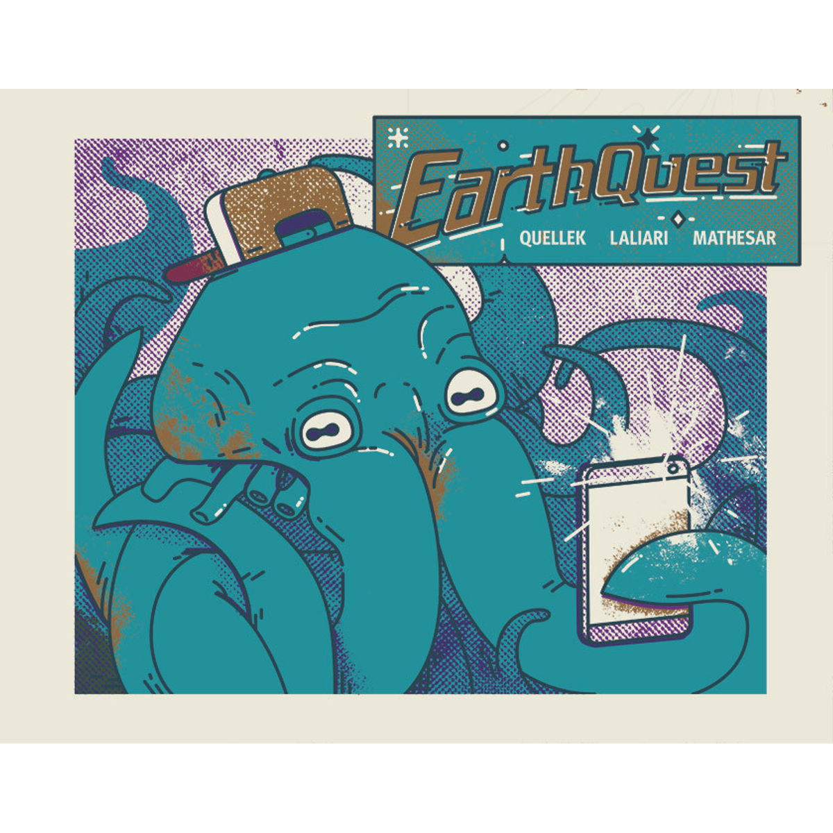 Earth Quest: The Selfie Scene (Lobby Card)