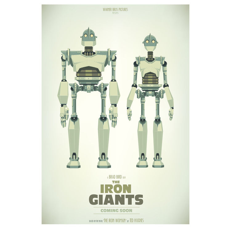 The Iron Giants by James Gilleard