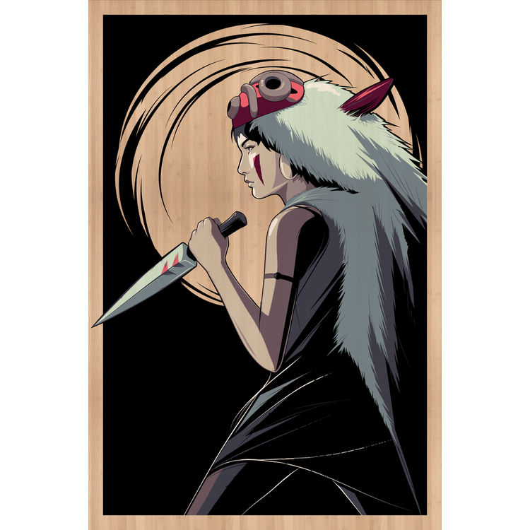 "Princess Mononoke" Bamboo Variant by Craig Drake