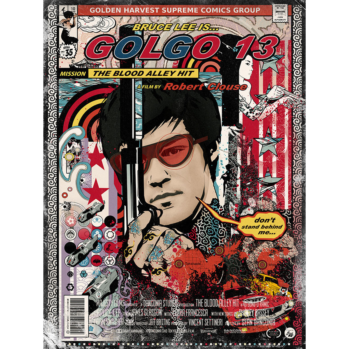 "Bruce Lee Golgo 13 Love Child" Vintage Variant
