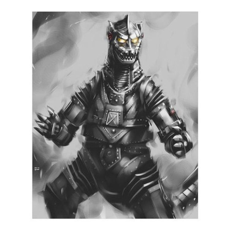Mechagodzilla Rises! by Huy "WeeArts" Dinh