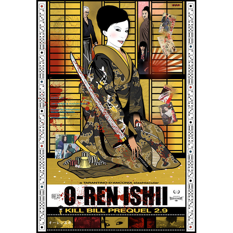 O-Ren Ishi by Sean Danconia