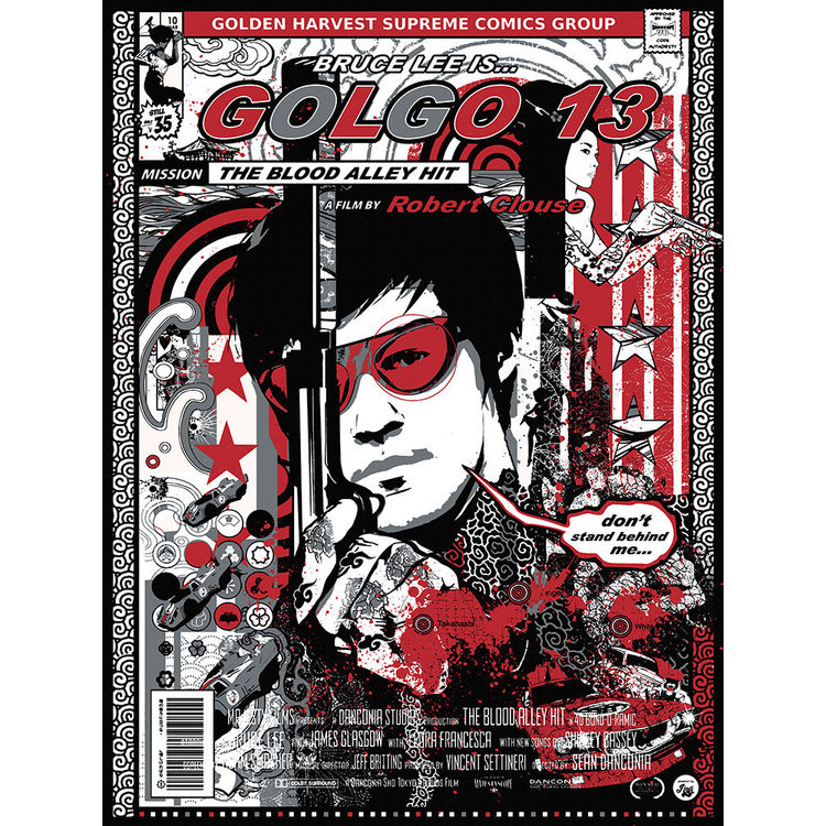 "Bruce Lee Golgo 13 Love Child" Marvel 2 Variant by Sean Danconia