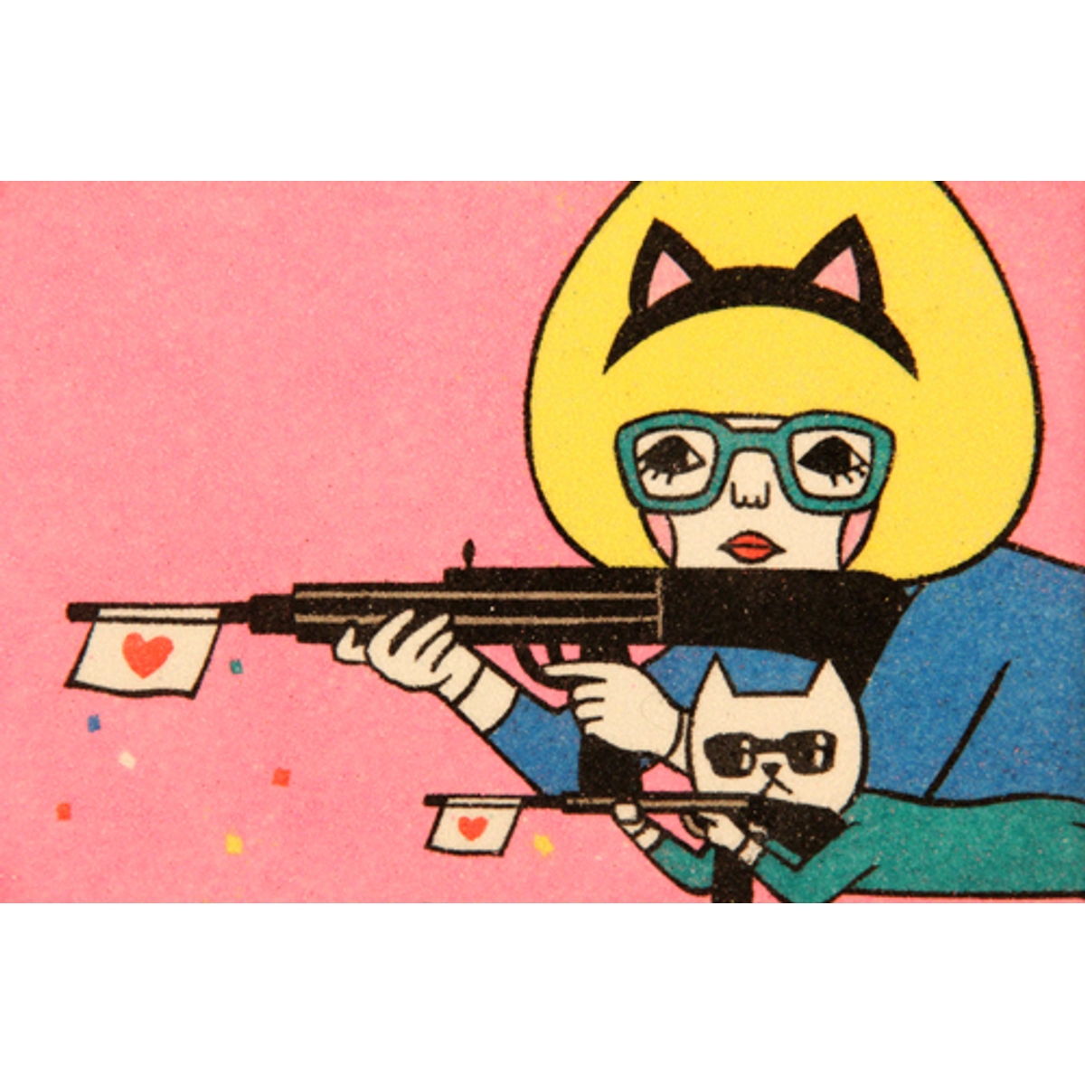 SURVIVAL CAT - MACHINE GUN