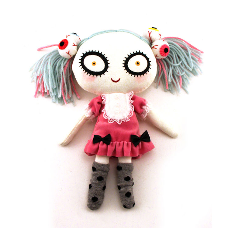 EYEBALL GIRL UNDINE by Mizna Wada