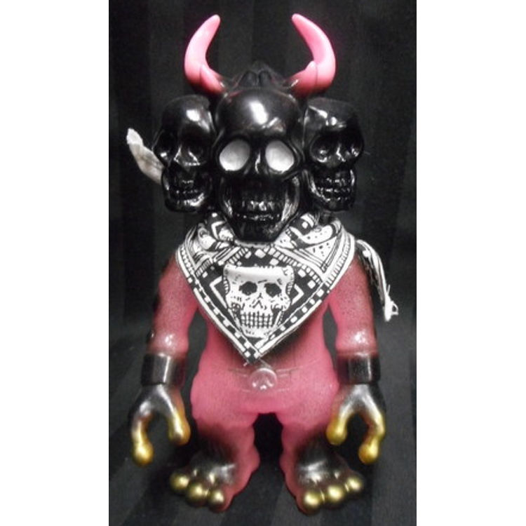 MUTANT DOKUROCKS (pink bubble clear molded) by Skull Toys (Takeuchi Yu)