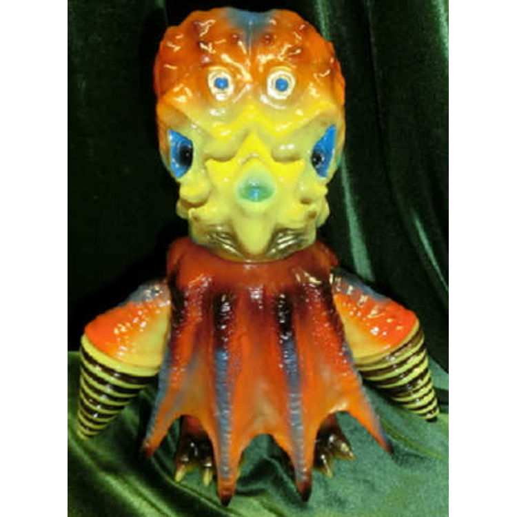 Public Hazard cobalt (fluorescent yellow molding / drill arm) by Anraku Ansaku