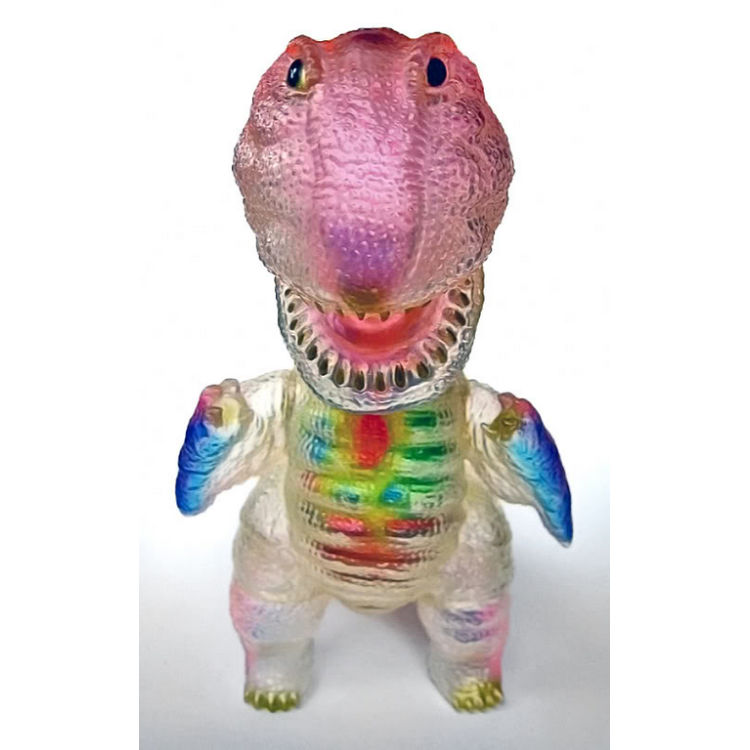 Clear Gogamezilla with light paint and guts by Anraku Ansaku