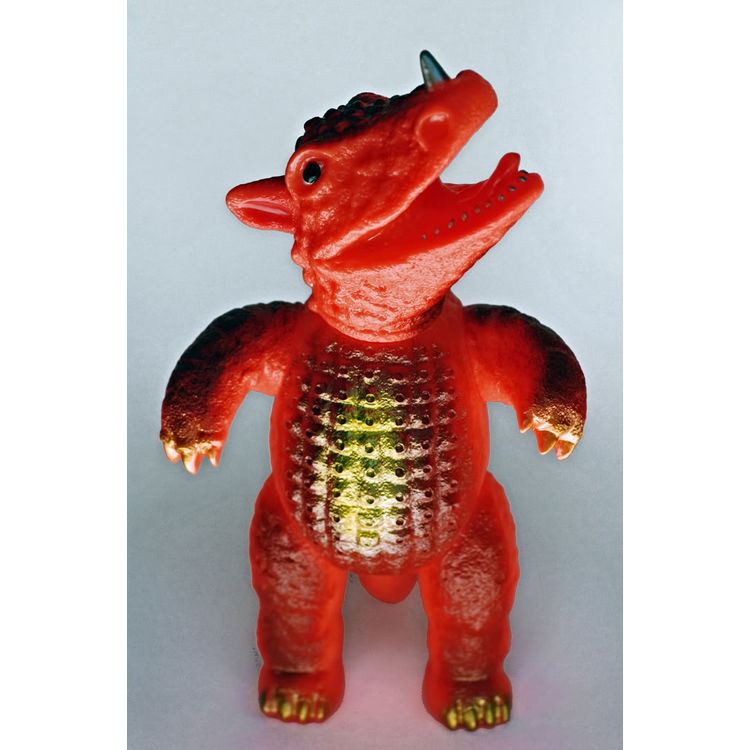 Pink Cambodia with gold paint by Anraku Ansaku