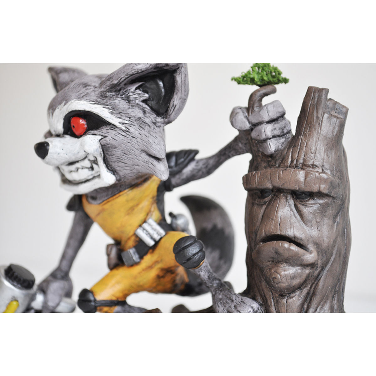 Rocket & Groot Statue