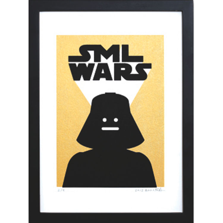 SML WARS Gold - Darth Vader by Sticky Monster Lab