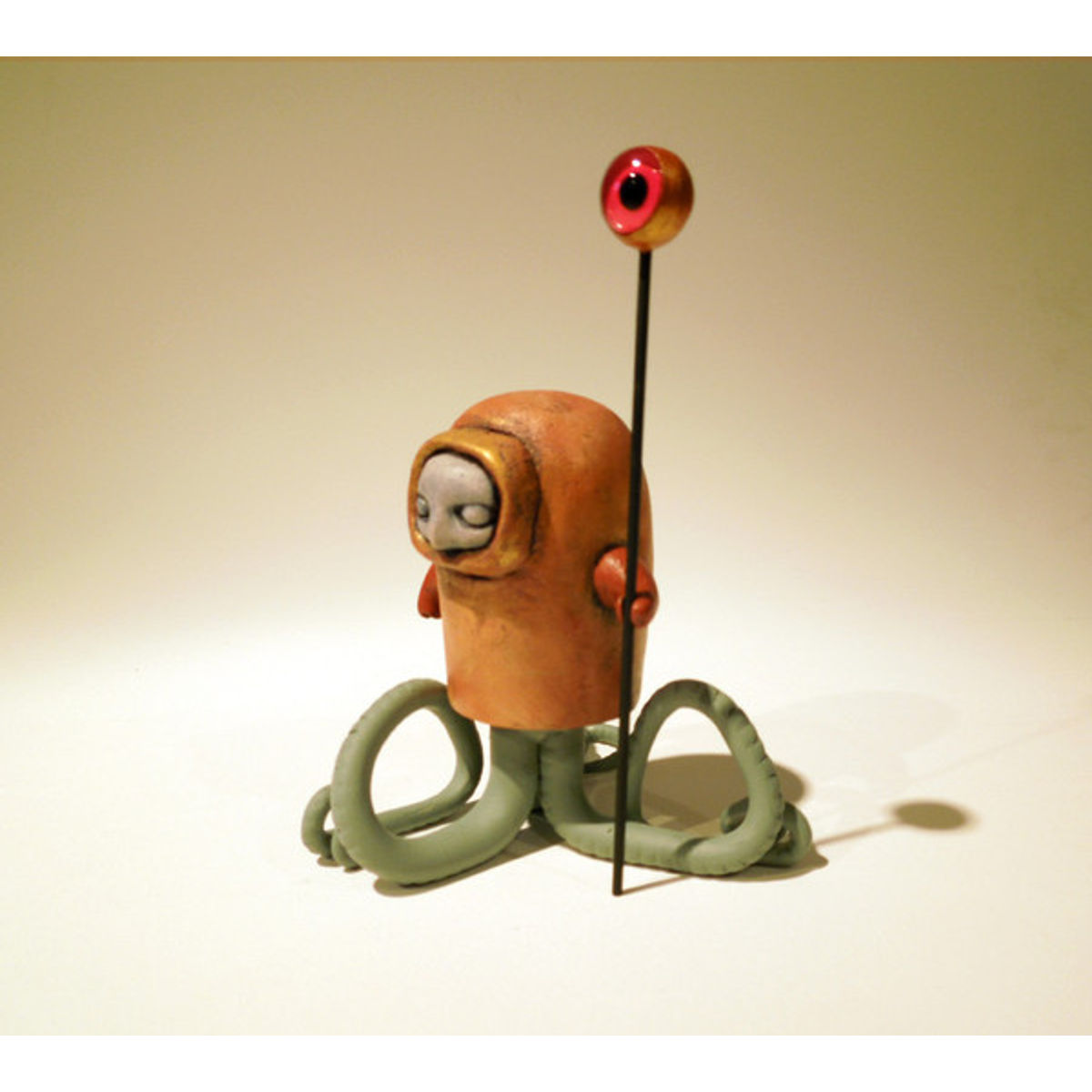 Octopus Clan - red with gold