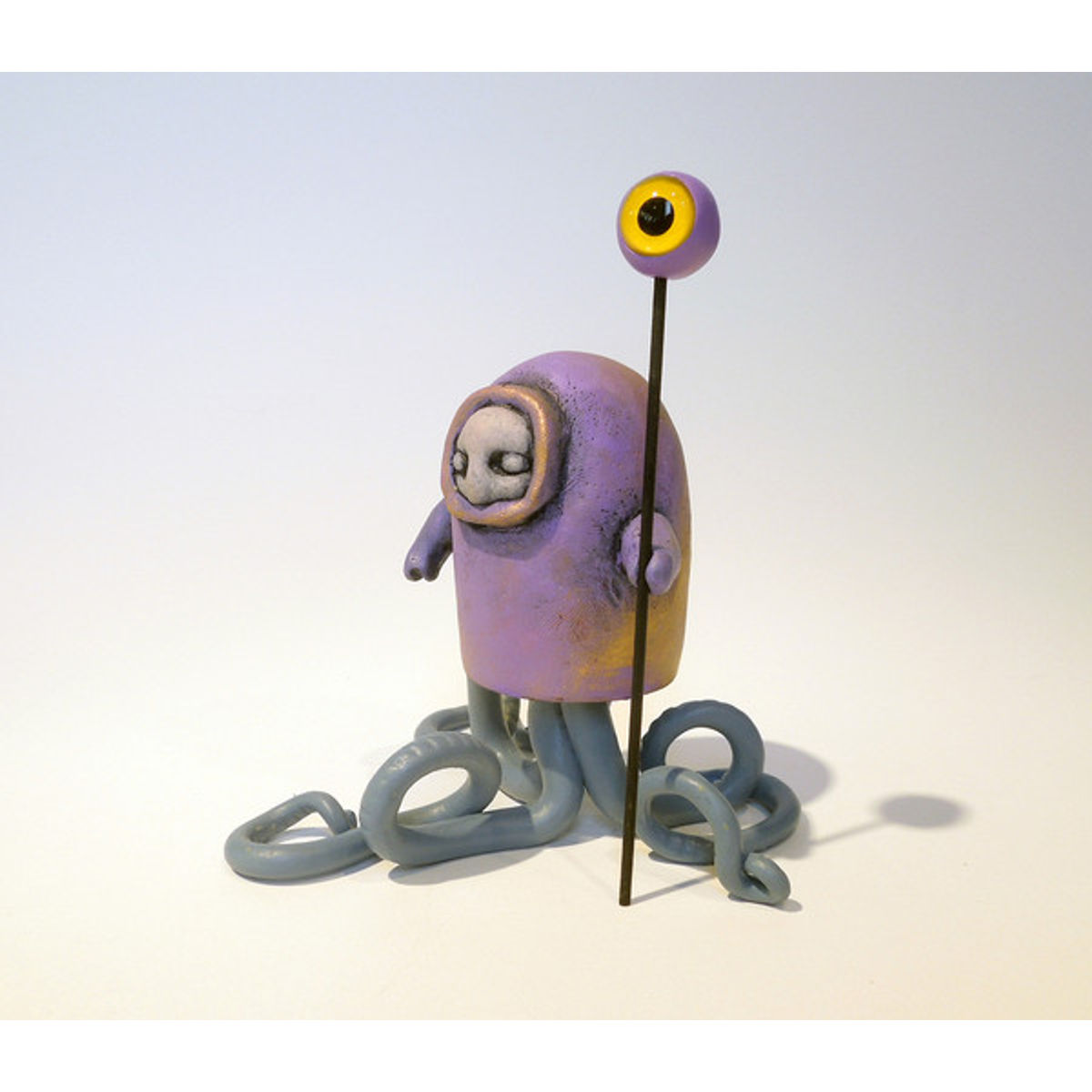 Octopus Clan- purple with gold