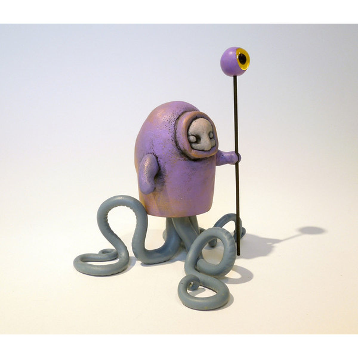 Octopus Clan- purple with gold