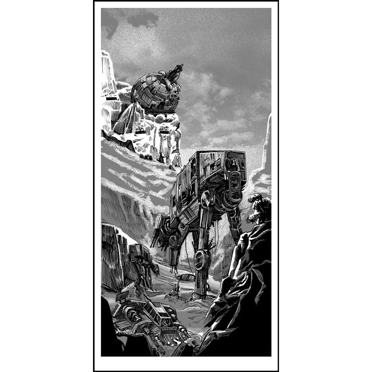 “THE BIG BATTLE” Variant PRINT