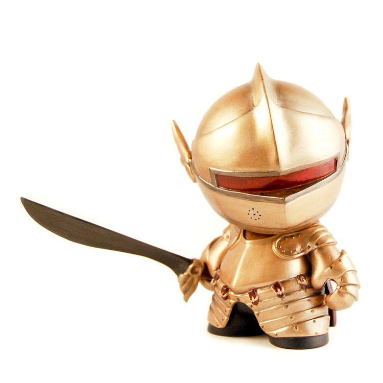 Custom Gold Knight by Fiona Ng (darthasterisk)