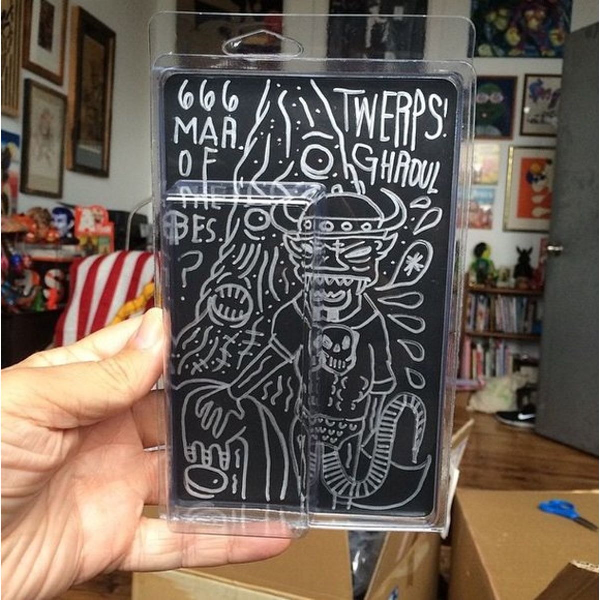 GRHOUL - Purple Glitter