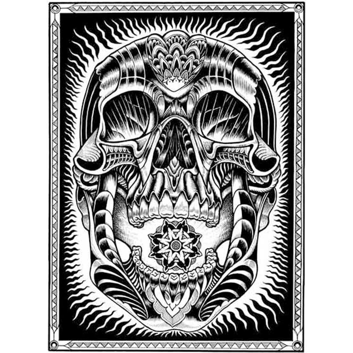 Tribal Skull