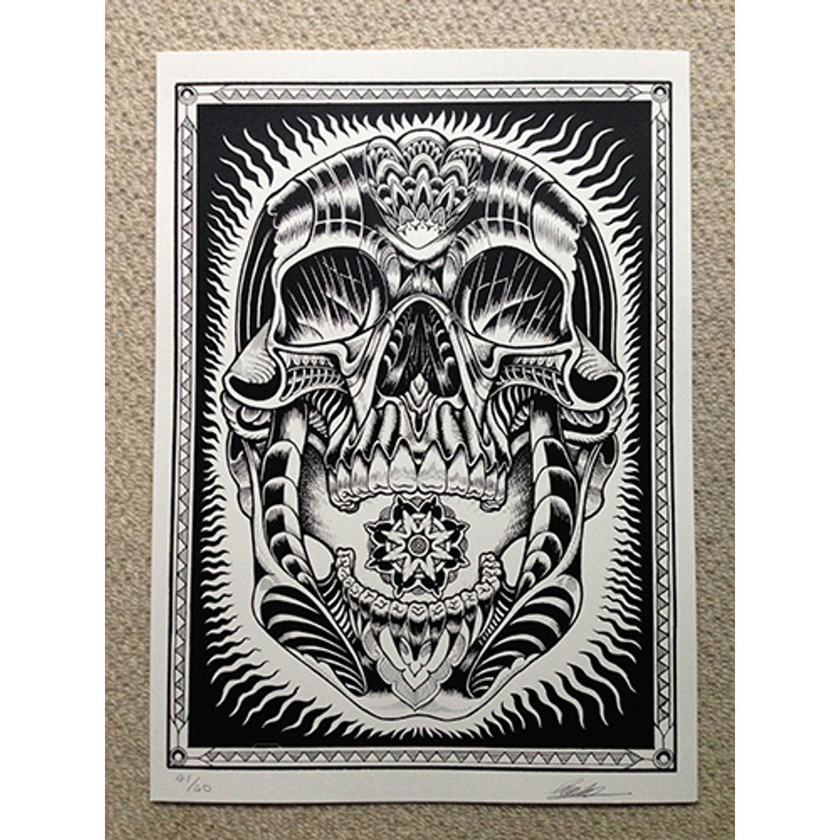 Tribal Skull