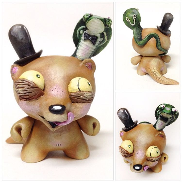 mongoose/cobra by One Eyed Girl (Kasey Tararuj)