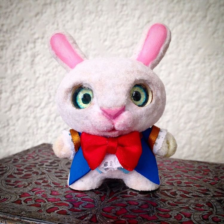 White Rabbit in Wonderland by Jump Jumper Ant