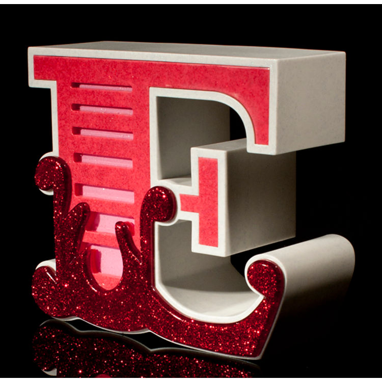 E is the Magic Number  'Glitter Edition' by Eine (Ben Flynn)