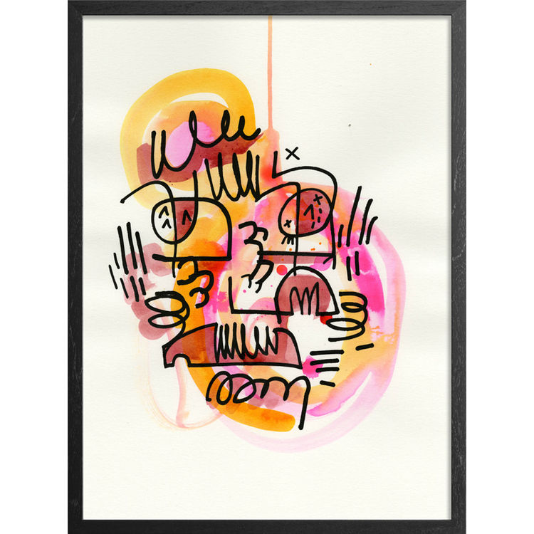 Splat 1 - Original Artwork by Jon Burgerman