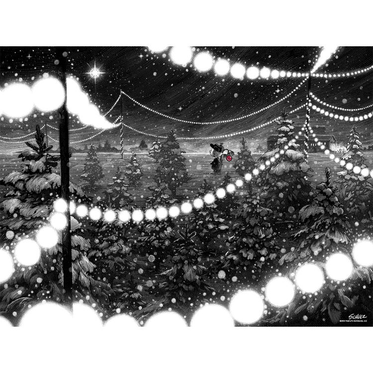 "A CHARLIE BROWN CHRISTMAS" FOIL Edition by Nicolas Delort