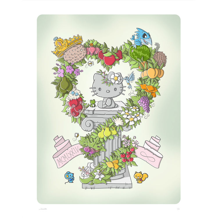 "Timeless" Hello Kitty print by Joe Ledbetter