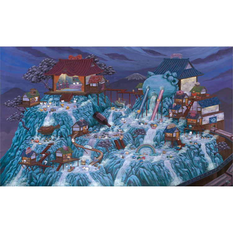 "Sanrio's 50th Family Vacation" Print by Martin Hsu