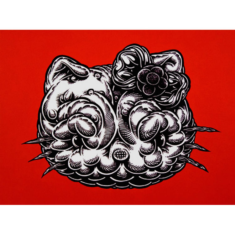 "Hello Kitty" Print by Mark Dean Veca