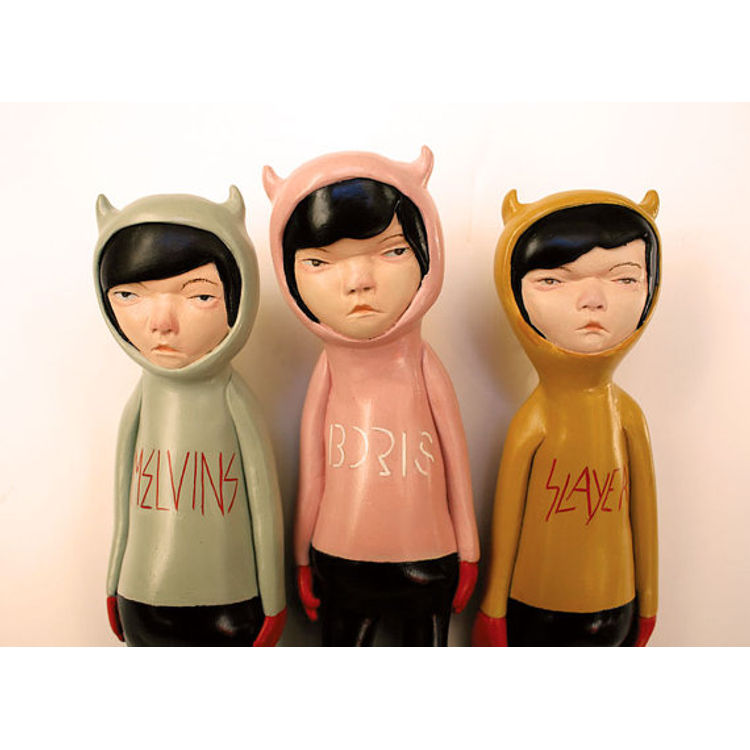 Devil Mae Gang print by Doubleparlour