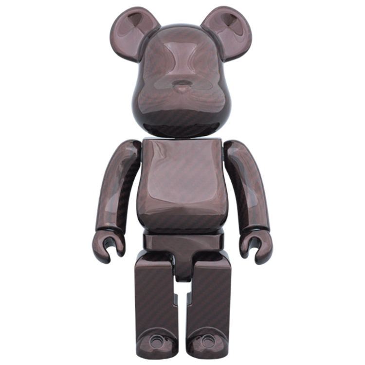 400% Dry Carbon Red Be@rbrick by Medicom