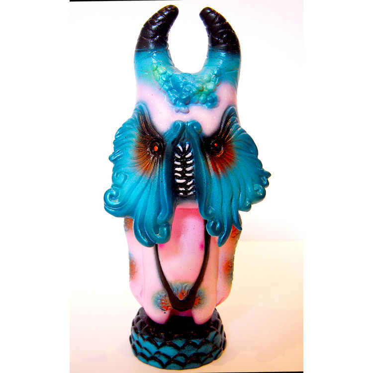 CYCO BOB BOBBLE HEAD IN BLUE AND PINK by Naomi Knaff