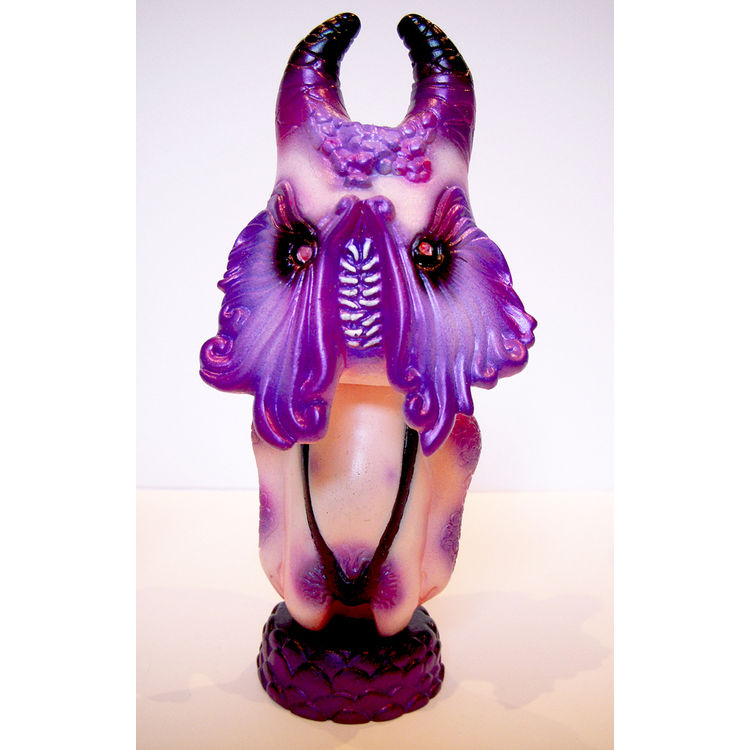 CYCO BOB BOBBLE HEAD IN PURPLE AND FLESH by Naomi Knaff