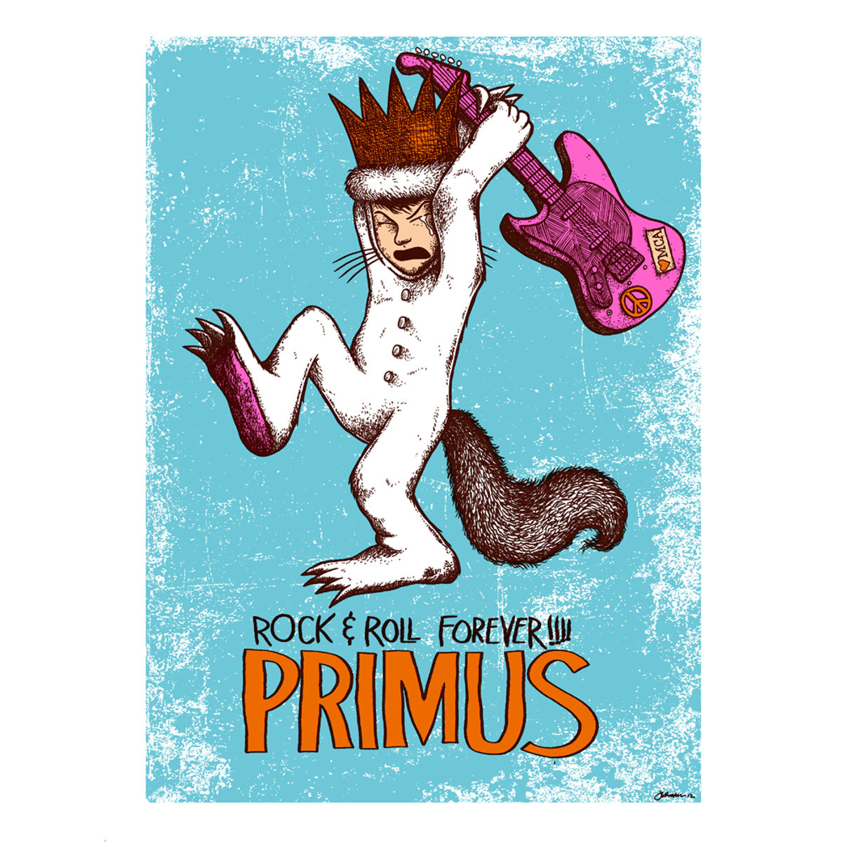 PRIMUS 'Rock-N-Roll Forever!' Mini-Print REGULAR EDITION