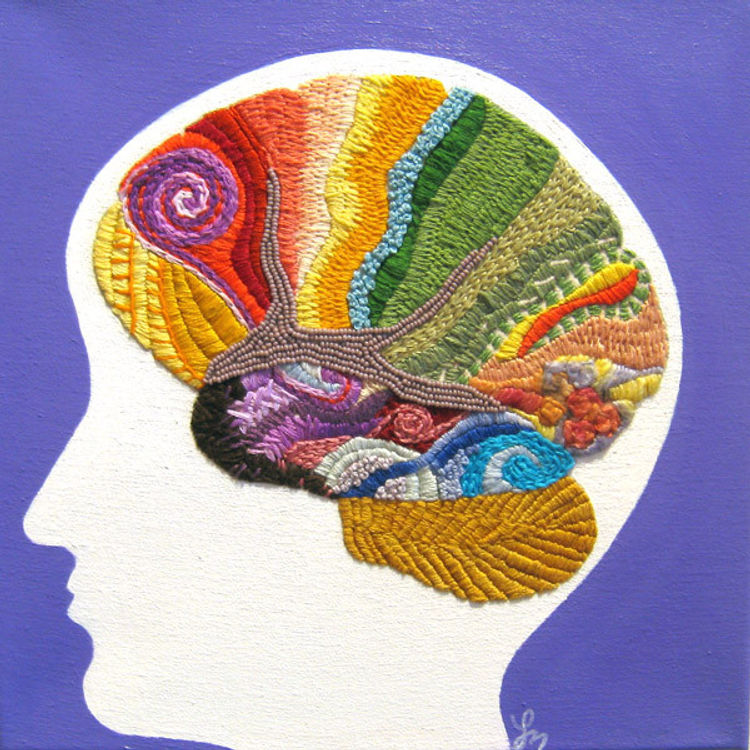 Neurofiberosis (Purple) by Laura Bundesen