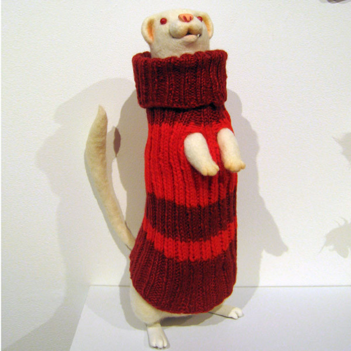 Snaggs, the Sweater Ferret