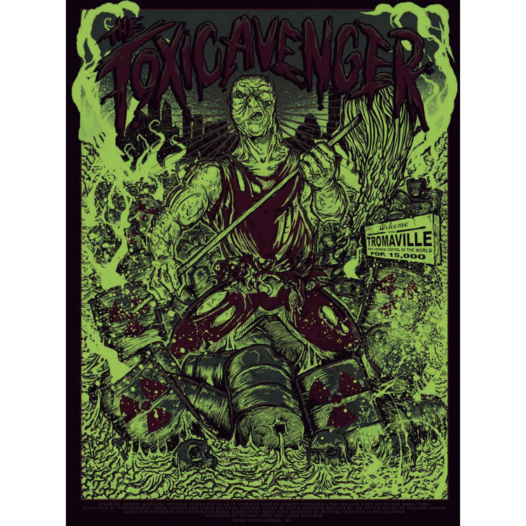 “The Toxic Avenger GID Variant” by Godmachine