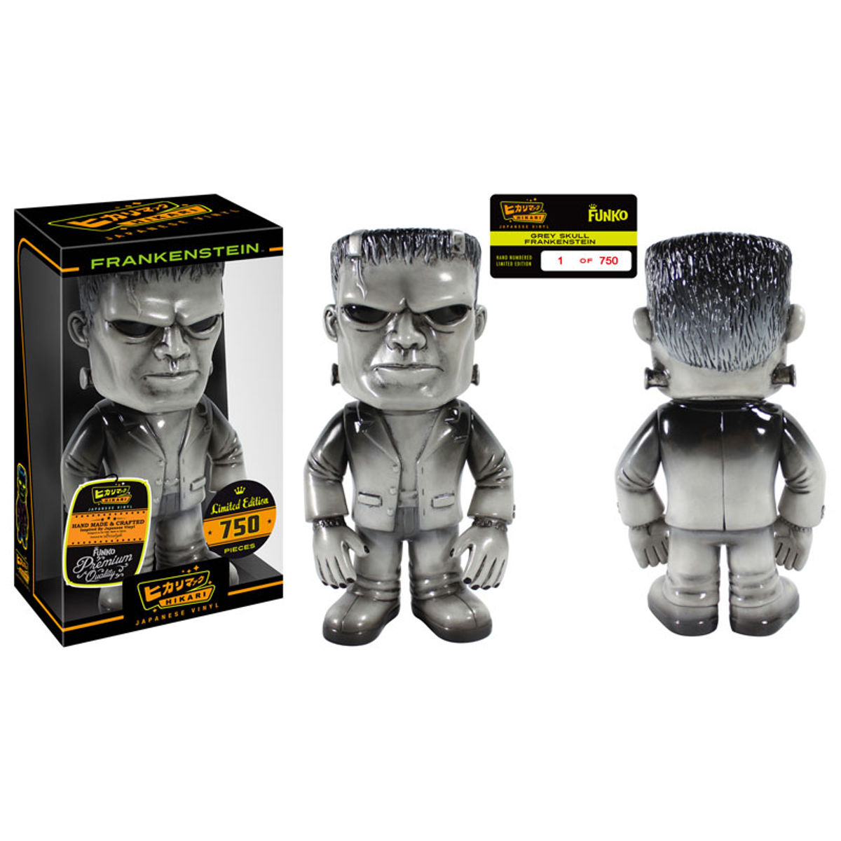 Platinum Grey Skull Frankenstein (ToyZoo.com Exclusive)