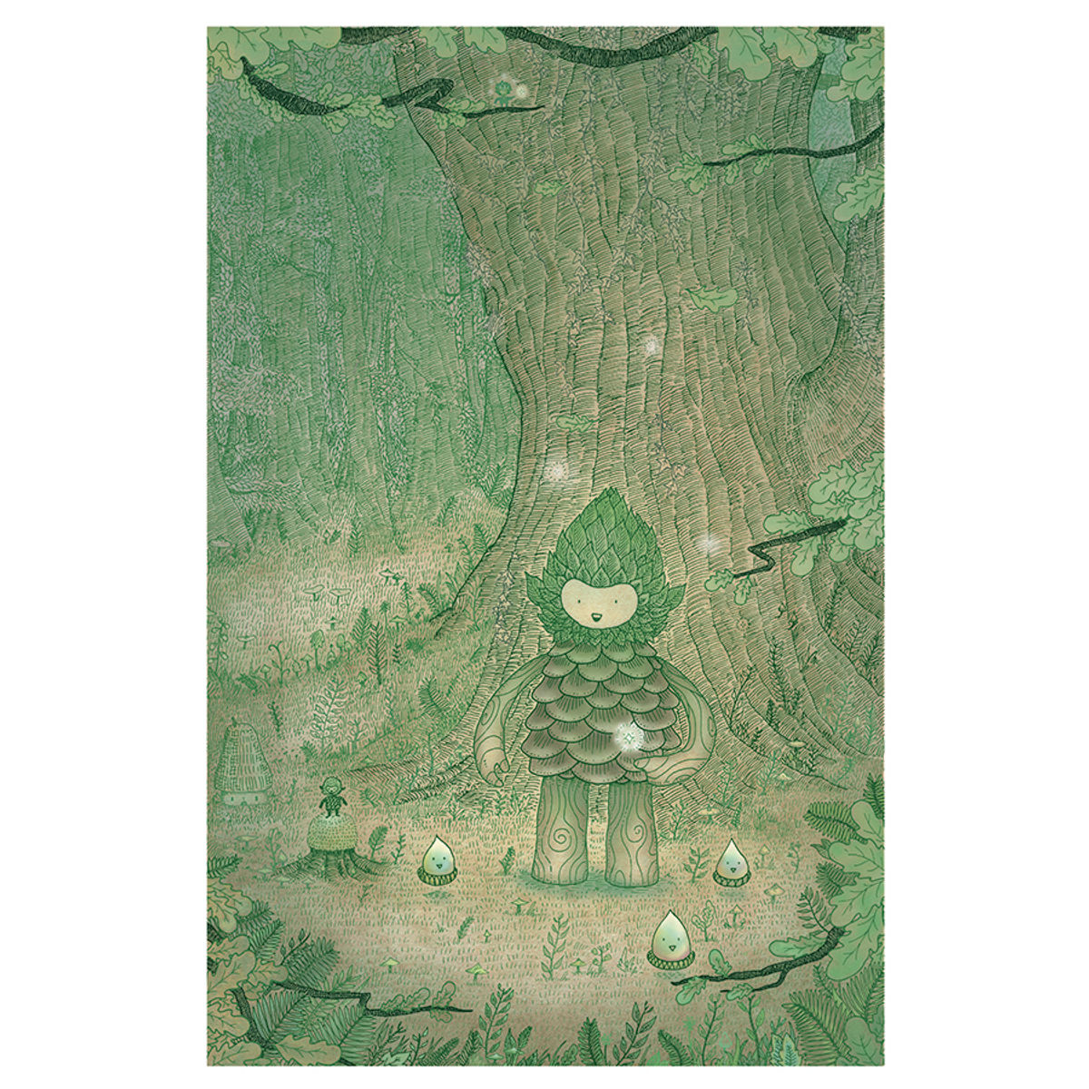 Tree Spirit Giclee Print